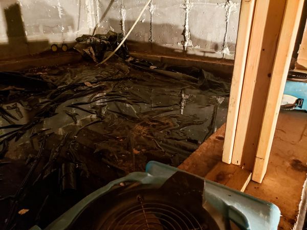 Cost of Crawlspace Water Cleanup in Draper